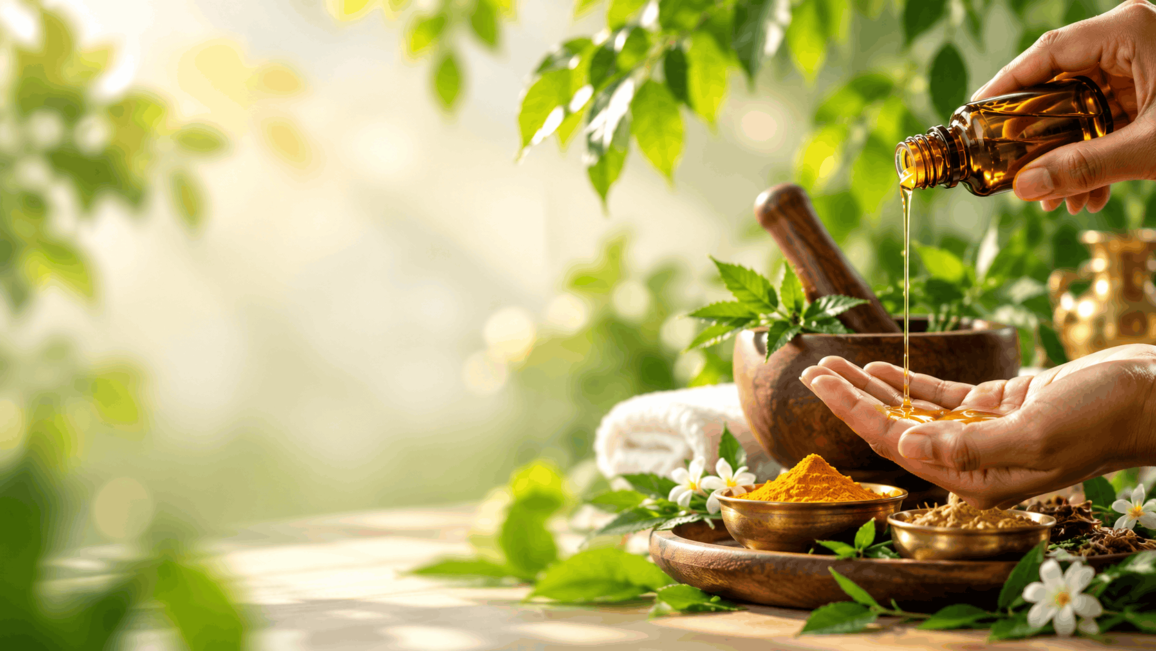 Ayurvedic wellness items