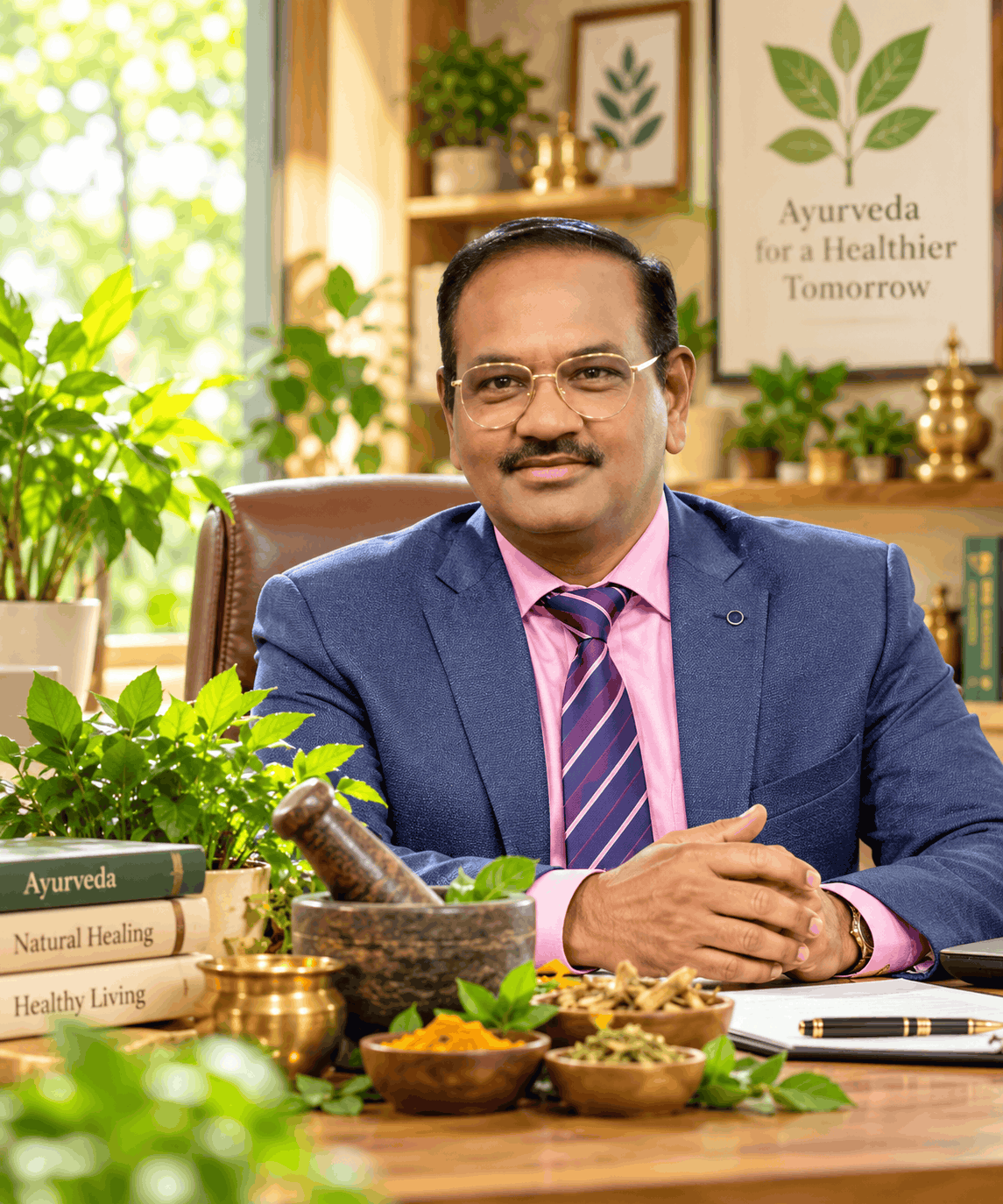 Dr. Vidyadhar Giri at Advance Ayurveda